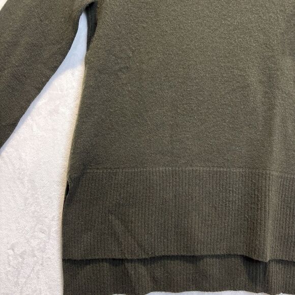 Neiman Marcus Women's Cashmere Collection Turtleneck Sweater Green Size XS - Picture 5 of 16